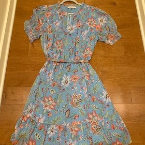 Loft Plus empire waist light weight dress.